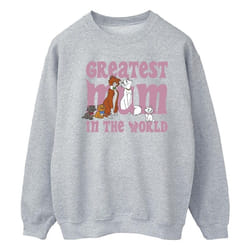 Disney - Sweat THE ARISTOCATS GREATEST MUM - Homme (Gris chiné)