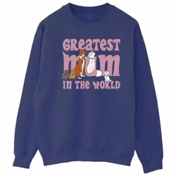 Disney - Sweat THE ARISTOCATS GREATEST MUM - Homme (Bleu marine)