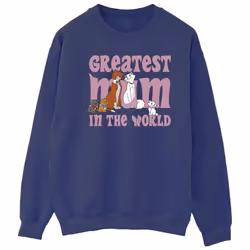 Disney - Sweat THE ARISTOCATS GREATEST MUM - Homme (Bleu marine)