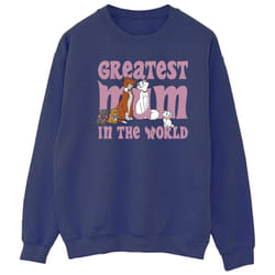Disney - Sweat THE ARISTOCATS GREATEST MUM - Homme (Bleu marine)