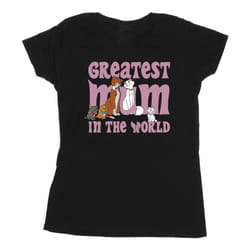 Disney - T-shirt THE ARISTOCATS GREATEST MUM - Femme (Noir)