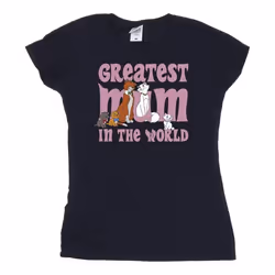 Disney - T-shirt THE ARISTOCATS GREATEST MUM - Femme (Bleu marine)