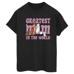Disney - T-shirt THE ARISTOCATS GREATEST MUM - Femme (Noir)