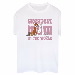 Disney - T-shirt THE ARISTOCATS GREATEST MUM - Femme (Blanc)