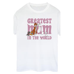 Disney - T-shirt THE ARISTOCATS GREATEST MUM - Femme (Blanc)