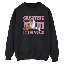 Disney - Sweat THE ARISTOCATS GREATEST MUM - Femme (Noir)