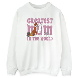 Disney - Sweat THE ARISTOCATS GREATEST MUM - Femme (Blanc)