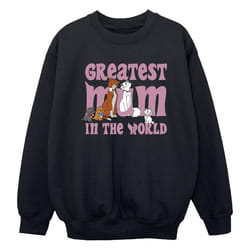 Disney - Sweat THE ARISTOCATS GREATEST MUM - Garçon (Noir)