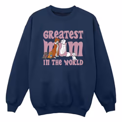 Disney - Sweat THE ARISTOCATS GREATEST MUM - Garçon (Bleu marine)