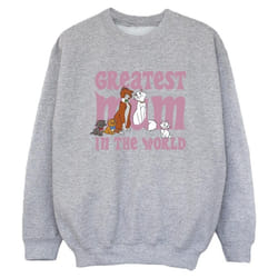 Disney - Sweat THE ARISTOCATS GREATEST MUM - Garçon (Gris chiné)