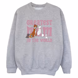 Disney - Sweat THE ARISTOCATS GREATEST MUM - Garçon (Gris chiné)