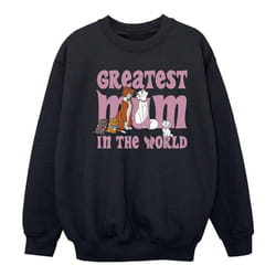 Disney - Sweat THE ARISTOCATS GREATEST MUM - Fille (Noir)