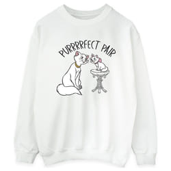 Disney - Sweat THE ARISTOCATS PURRFECT PAIR - Femme (Blanc)