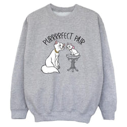 Disney - Sweat THE ARISTOCATS PURRFECT PAIR - Garçon (Gris chiné)