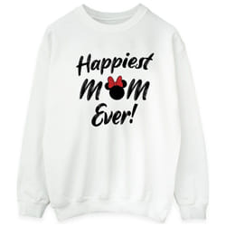 Disney - Sweat HAPPIEST MOM EVER - Homme (Blanc)