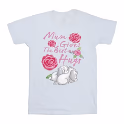 Disney - T-shirt LADY AND THE TRAMP MUM HUGS - Homme (Blanc)
