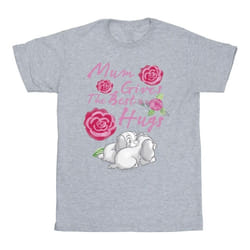 Disney - T-shirt LADY AND THE TRAMP MUM HUGS - Homme (Gris chiné)