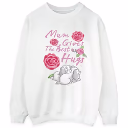 Disney - Sweat LADY AND THE TRAMP MUM HUGS - Homme (Blanc)