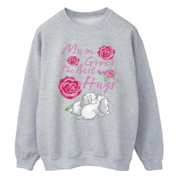 Disney - Sweat LADY AND THE TRAMP MUM HUGS - Homme (Gris chiné)