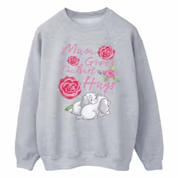 Disney - Sweat LADY AND THE TRAMP MUM HUGS - Homme (Gris chiné)