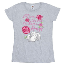 Disney - T-shirt LADY AND THE TRAMP MUM HUGS - Femme (Gris chiné)
