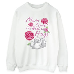 Disney - Sweat LADY AND THE TRAMP MUM HUGS - Femme (Blanc)