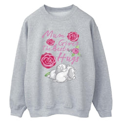 Disney - Sweat LADY AND THE TRAMP MUM HUGS - Femme (Gris chiné)