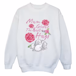Disney - Sweat LADY AND THE TRAMP MUM HUGS - Garçon (Blanc)