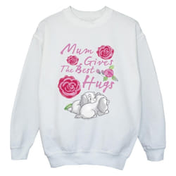 Disney - Sweat LADY AND THE TRAMP MUM HUGS - Garçon (Blanc)