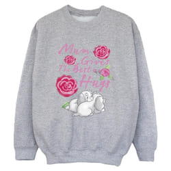 Disney - Sweat LADY AND THE TRAMP MUM HUGS - Garçon (Gris chiné)