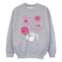 Disney - Sweat LADY AND THE TRAMP MUM HUGS - Fille (Gris chiné)