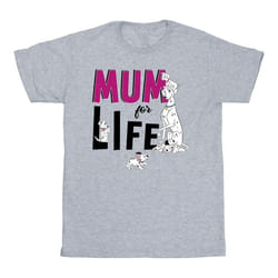 Disney - T-shirt DALMATIANS MUM FOR LIFE - Homme (Gris chiné)