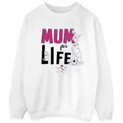 Disney - Sweat DALMATIANS MUM FOR LIFE - Homme (Blanc)