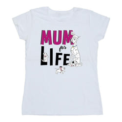 Disney - T-shirt DALMATIANS MUM FOR LIFE - Femme (Blanc)