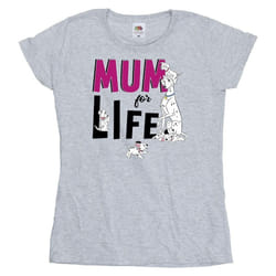 Disney - T-shirt DALMATIANS MUM FOR LIFE - Femme (Gris chiné)