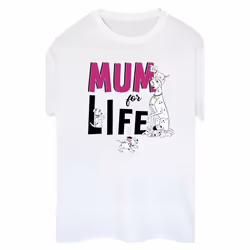 Disney - T-shirt DALMATIANS MUM FOR LIFE - Femme (Blanc)