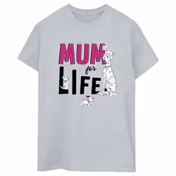 Disney - T-shirt DALMATIANS MUM FOR LIFE - Femme (Gris chiné)