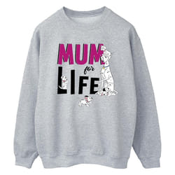 Disney - Sweat DALMATIANS MUM FOR LIFE - Femme (Gris chiné)