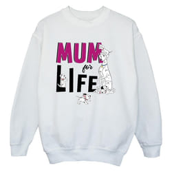 Disney - Sweat DALMATIANS MUM FOR LIFE - Garçon (Blanc)
