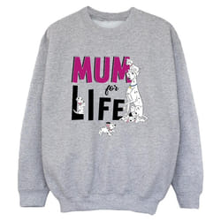 Disney - Sweat DALMATIANS MUM FOR LIFE - Garçon (Gris chiné)