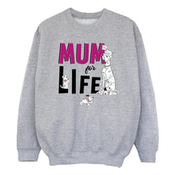 Disney - Sweat DALMATIANS MUM FOR LIFE - Fille (Gris chiné)