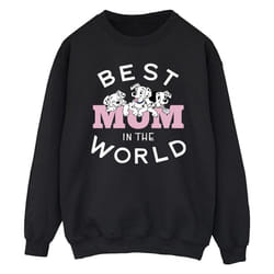 Disney - Sweat DALMATIANS BEST MUM IN THE WORLD - Homme (Noir)