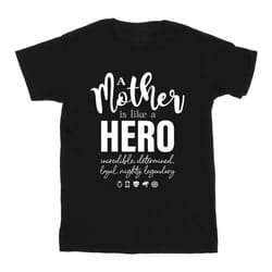 Marvel - T-shirt AVENGERS MOTHER HERO - Homme (Noir)