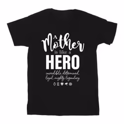 Marvel - T-shirt AVENGERS MOTHER HERO - Homme (Noir)