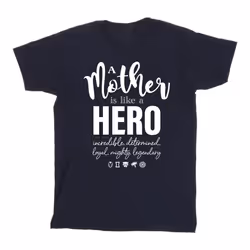 Marvel - T-shirt AVENGERS MOTHER HERO - Homme (Bleu marine)