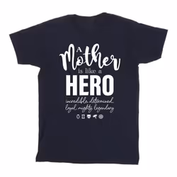 Marvel - T-shirt AVENGERS MOTHER HERO - Homme (Bleu marine)