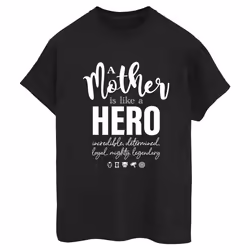 Marvel - T-shirt AVENGERS MOTHER HERO - Femme (Noir)