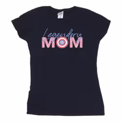Marvel - T-shirt AVENGERS MUM - Femme (Bleu marine)