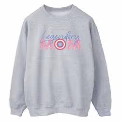 Marvel - Sweat AVENGERS MUM - Femme (Gris chiné)