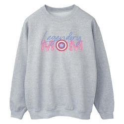 Marvel - Sweat AVENGERS MUM - Femme (Gris chiné)